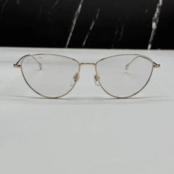 NEW GUCCI GG1185S 001 GUCCI GOLD WOMEN EYEWEAR TRANSITION LENSES EYEWEAR